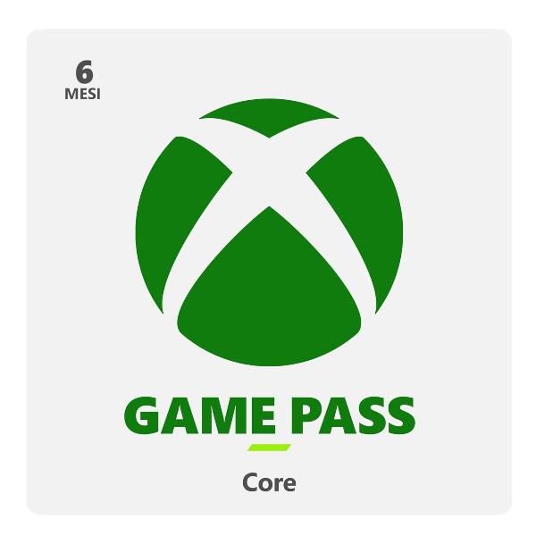 Xbox game pass core 6mesi esd - S6T-00018