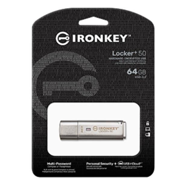 64gb aes usb w/256bit encryption - IKLP50/64GB