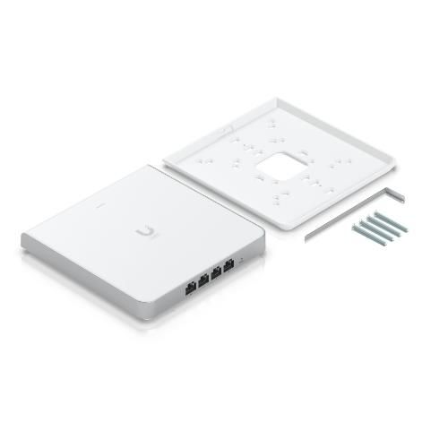 Ubiquiti access point u6 enterprise in-wall wireless unifi 3p rj45 2.5 gbe wifi 6e 4x4 mimo 600+ client - u6-enterprise-iw