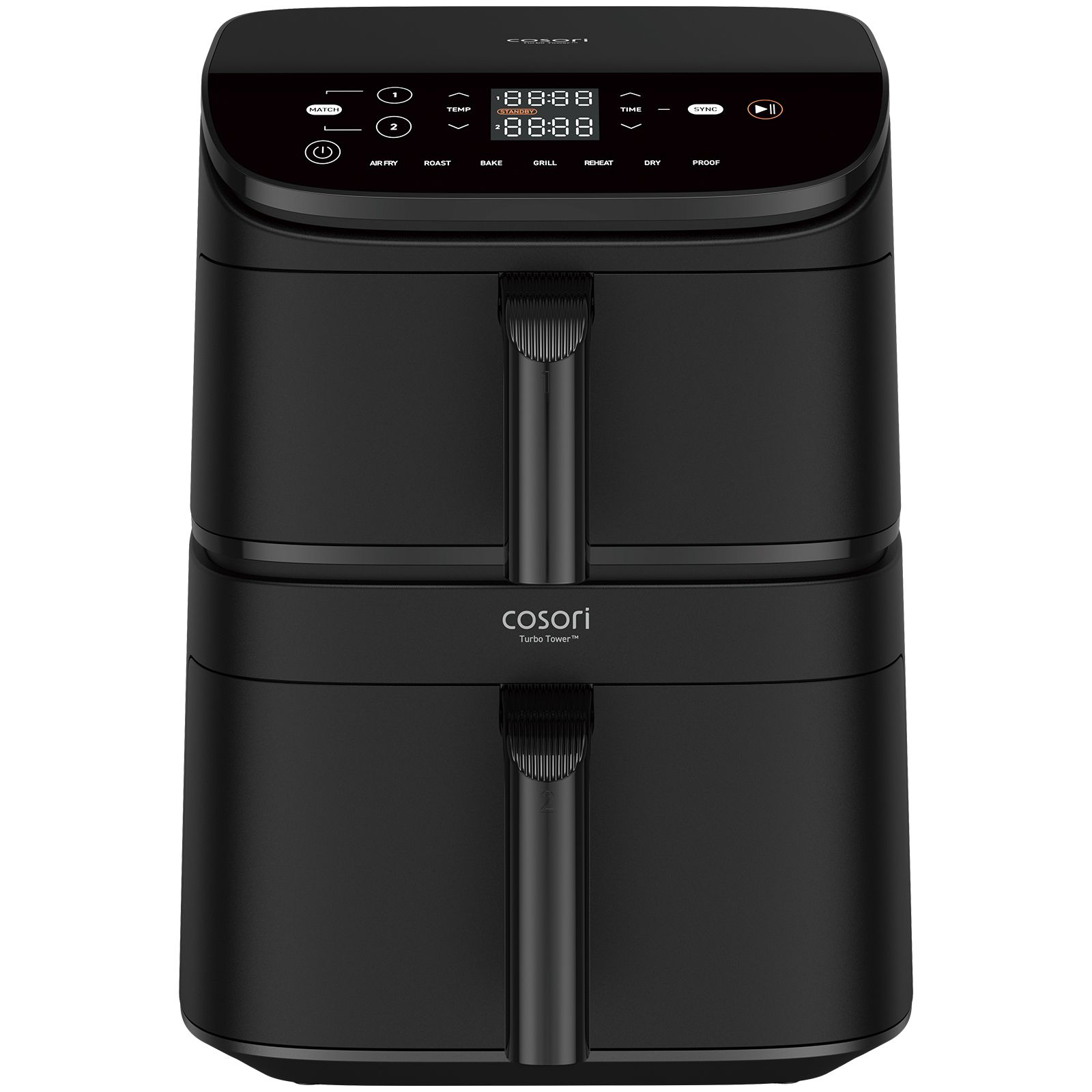 Cosori dc121 turbo tower friggitrice ad aria 10.8 lt grigia - CSDC121A