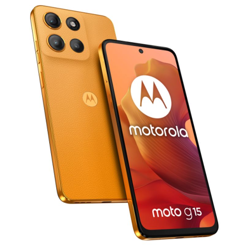 Motorola moto g15 (orange) - smartphone 6.7 - ram 8gb - storage 256gb - ita - MOTG15ORITA-8/256