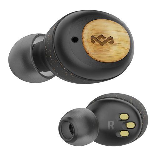 Auricolari Microfono Bluetooth Marley Em-Je131-Sb Champion Black