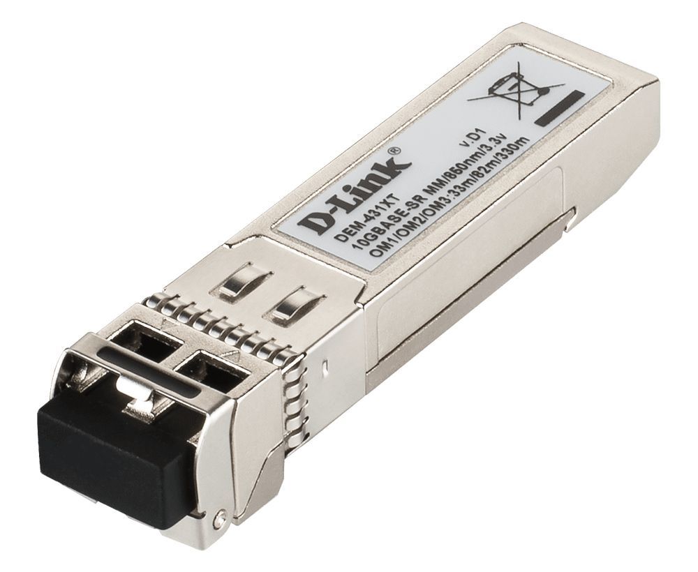 10GBASE-SR SFP+ TRANSCEIVER, 80/300M - TRAY OF 10