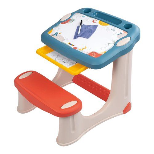 Banco scuola smoby 7600420224 activity banco scuola magic desk con acc