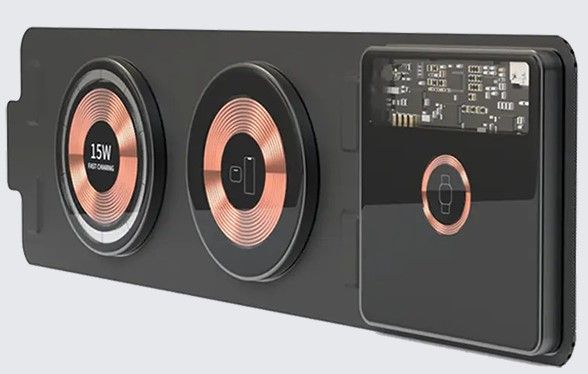 Stand 3in1 15w compat.magsafe vetro duduu x-fold gray - XF-001