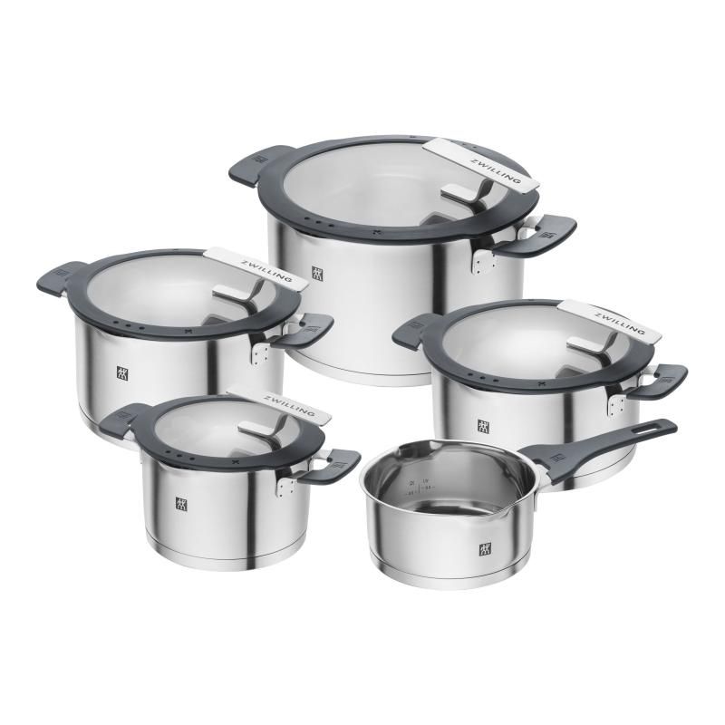 Zwilling simplify pot set 5pcs stainless steel 66870-005-0 668700050 (66870-005-0) - 161674