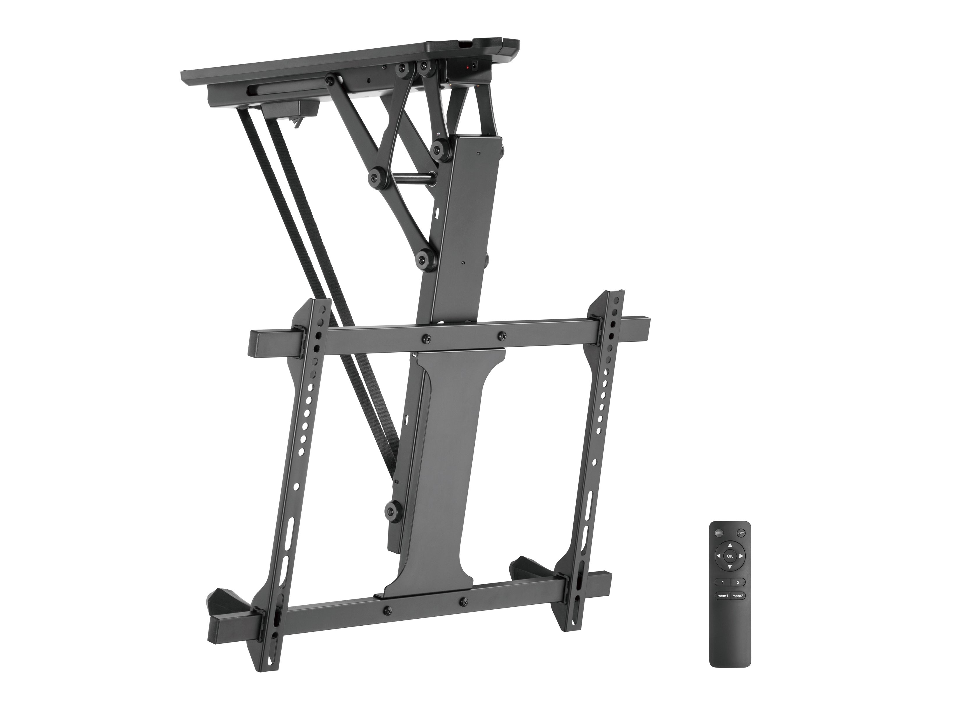 Equip 650329 staffa di montaggio a soffitto per tv motorizzata da 32” a 70” - 650329C