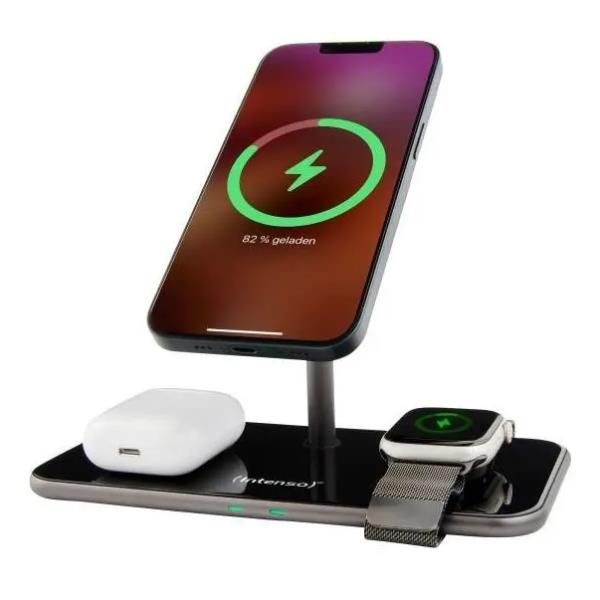 Caricatore wireless0ha 3in1 15w bk - 7410810