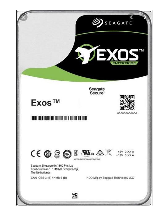Image of 14TB EXOS X16 ENTERPRISE SEAGATE SATA 3.5 7200RPM