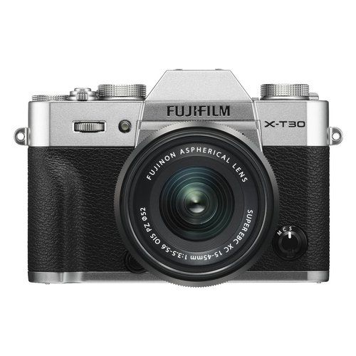 Fotocamera mirrorless Fujifilm 4172318 X T30 II Kit 15 45mm Silver-image