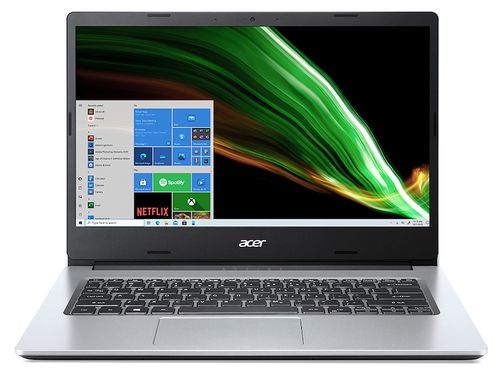 Image of Acer Aspire 1 A114-33-C28D DDR4-SDRAM Computer portatile Notebook 35,6 cm (14) 1920 x 1080 Pixel Intel® Celeron® N 4 GB 64 GB eMMC Wi-Fi 5 (802.11ac) Windows 10 Home S Argento
