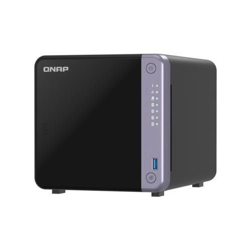 Qnap ts-432x-4g server nas e di archiviazione tower alpine alpine al-524 4 gb ddr4 qnap qts nero