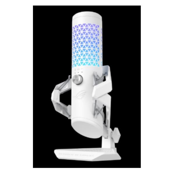 ASUS ROG Carnyx Bianco Microfono da tavolo