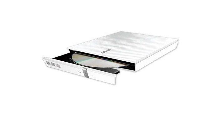 Asus sdrw-08d2s-u lite lettore di disco ottico dvd±r/rw bianco - SDRW-08D2SU-WHT