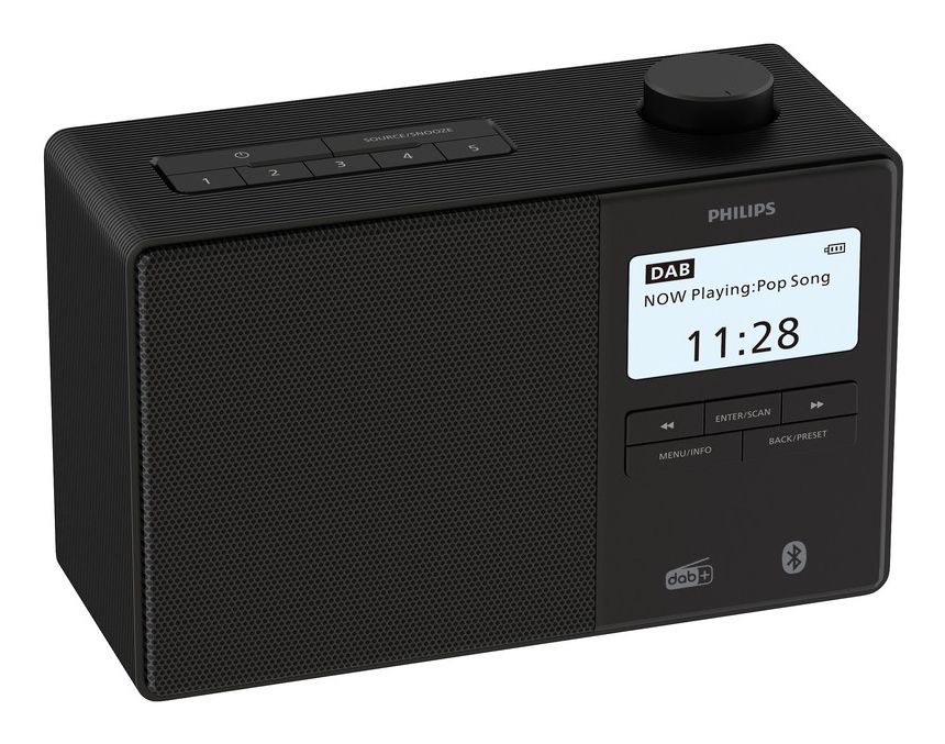 Radiosveglia portatile bluetooth fm/dab+ - tar5600/00