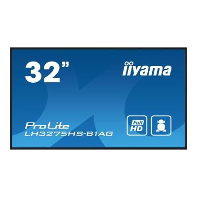 Iiyama lh3275hs-b1ag visualizzatore di messaggi pannello piatto per segnaletica digitale 81,3 cm (32") lcd wi-fi 500 cd/m² full hd nero processore integrato android 11 24/7