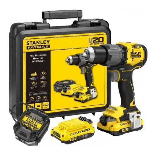 Trapano percussione stanley sfmcd726d2k fatmax brushless