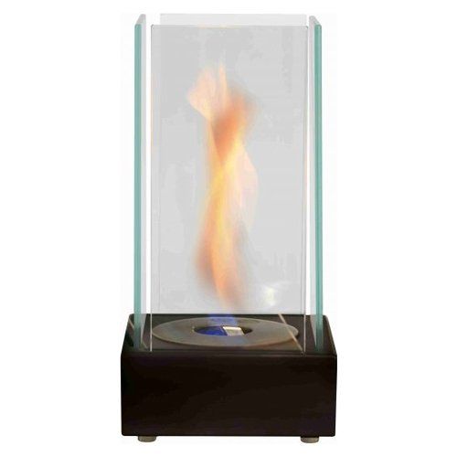 Biocamino tecno air system aosta da tavolo nero - 5420020003525