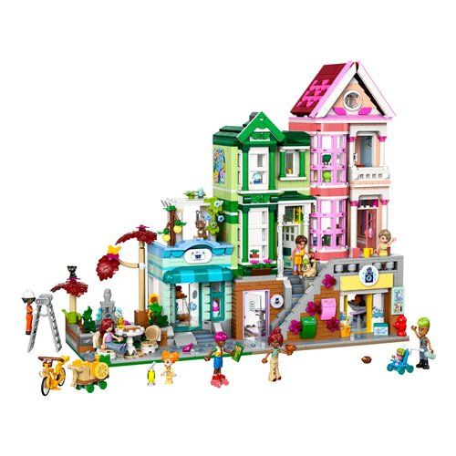 Appartamenti e negozi di heartlake city lego 42670 friends