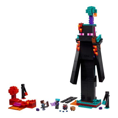 Costruzioni lego 21279 minecraft la torre dell’enderman