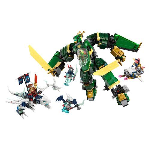 Costruzioni lego 71845 ninjago jet mech di lloyd