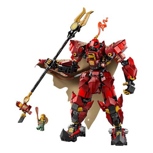 Costruzioni lego 71846 ninjago mech cavaliere del fuoco