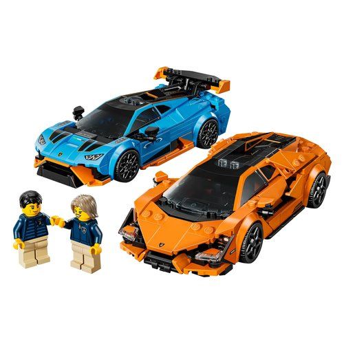 Costruzioni lego 77238 speed champions lamborghini revuelto e huracán