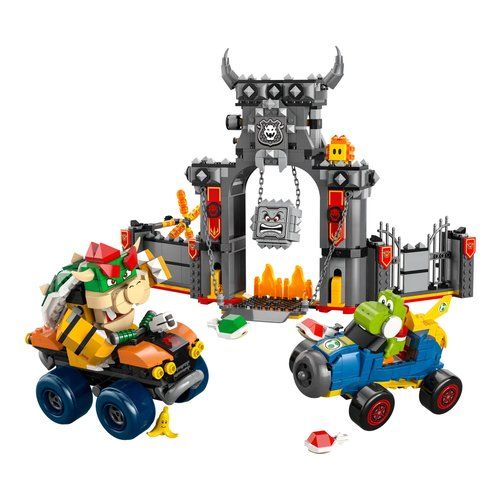 Costruzioni lego 72039 super mario kart castello di bowser