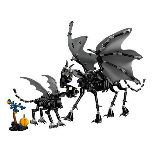 Costruzioni lego 76458 harry potter famiglia di thestral