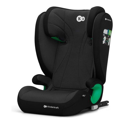 Seggiolino auto kinderkraft kcjufi20blk0000 junior fix 2 graphite blac
