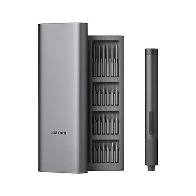 Xiaomi mi electric precision screwdriver kit gray bhr5474gl - 6934177756474