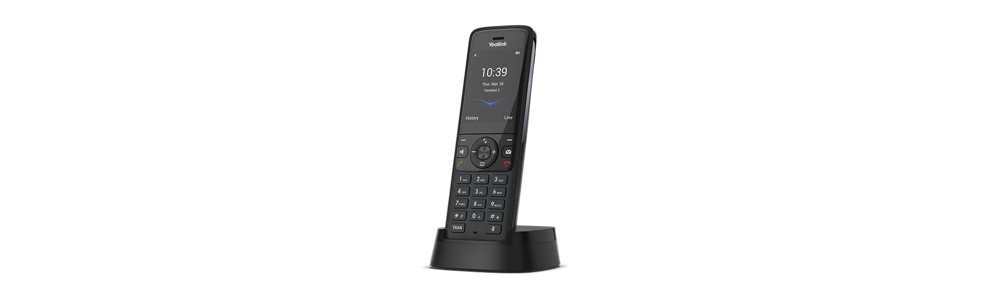 Yealink w78h telefono dect identificatore di chiamata nero