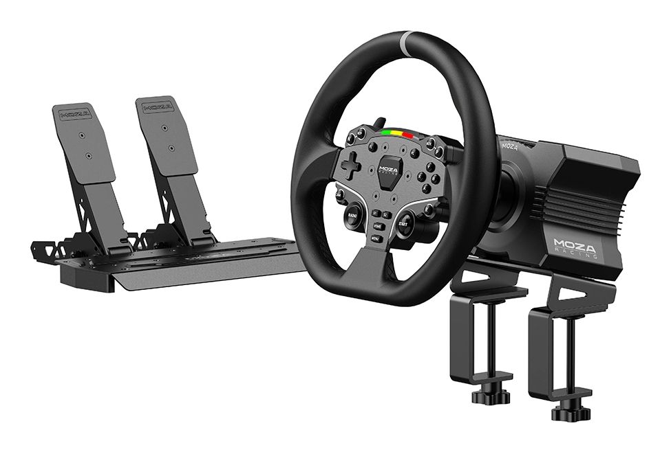 Moza racing controllore rs20 / r5 bundel nero