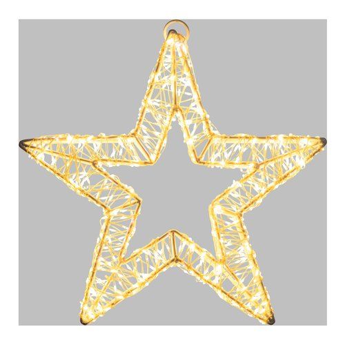 Decoro lotti 75665 stella 3d silver metal pro flash light