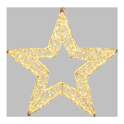 Decoro lotti 75672 stella 3d silver metal pro flash light