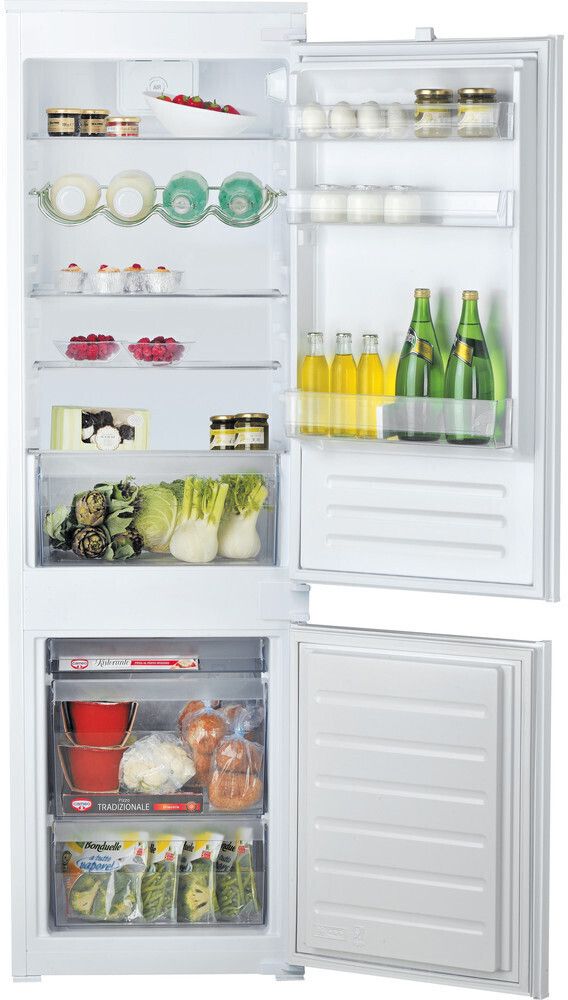 Image of Hotpoint BCB 7030 D2 frigorifero con congelatore Da incasso 273 L E Bianco