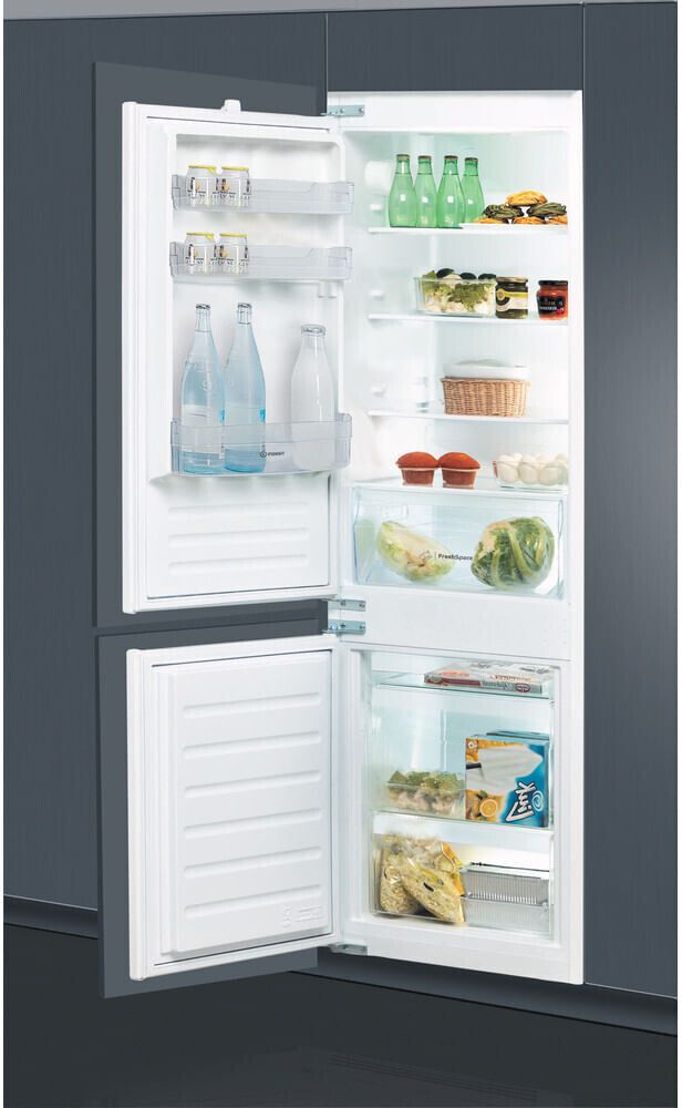 Image of Indesit B 18 A1 D S/I 1 frigorifero con congelatore Da incasso Bianco 273 L A+