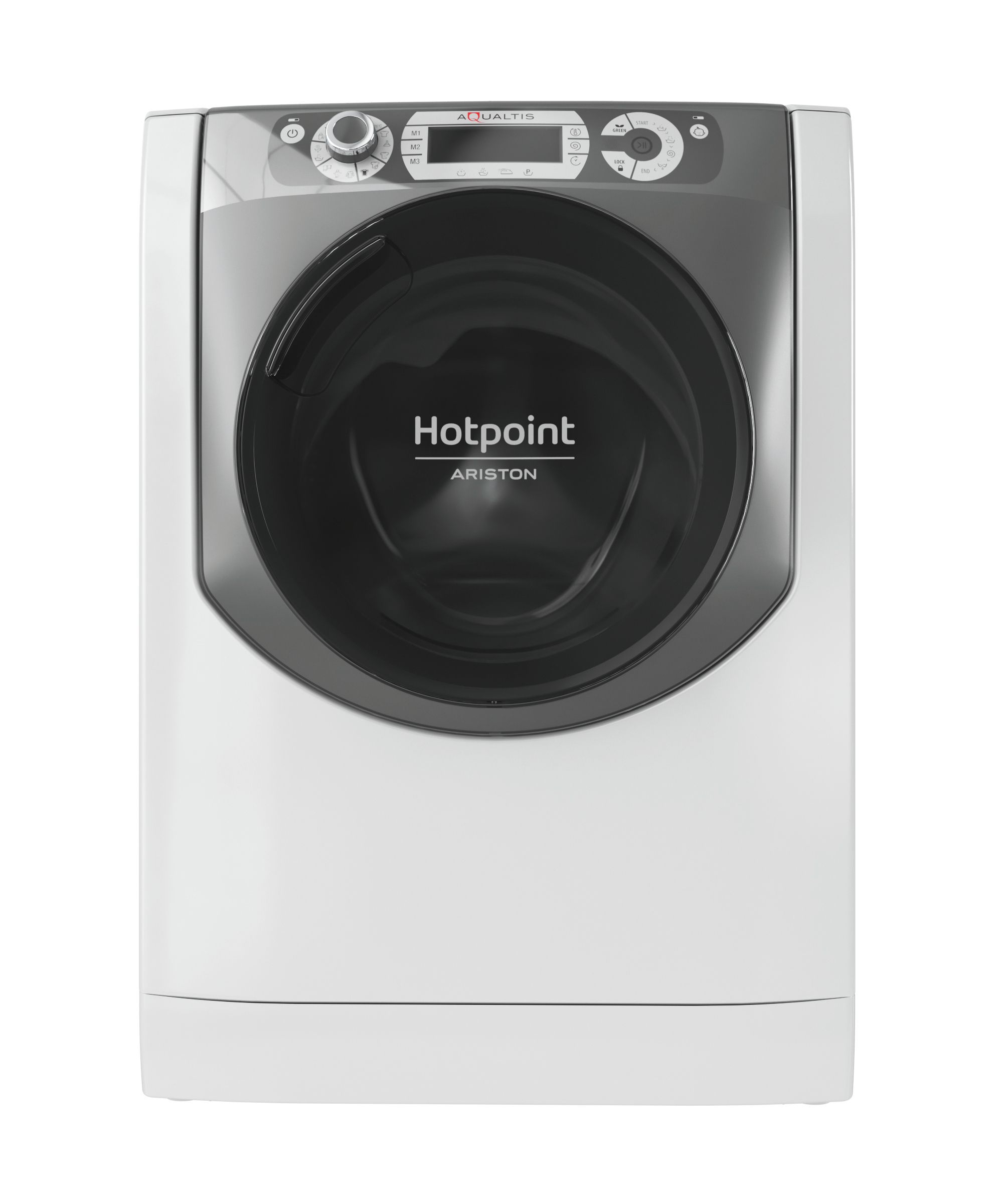 Image of Hotpoint AQSD723 EU/A N lavatrice Caricamento frontale 7 kg 1200 Giri/min D Argento, Bianco