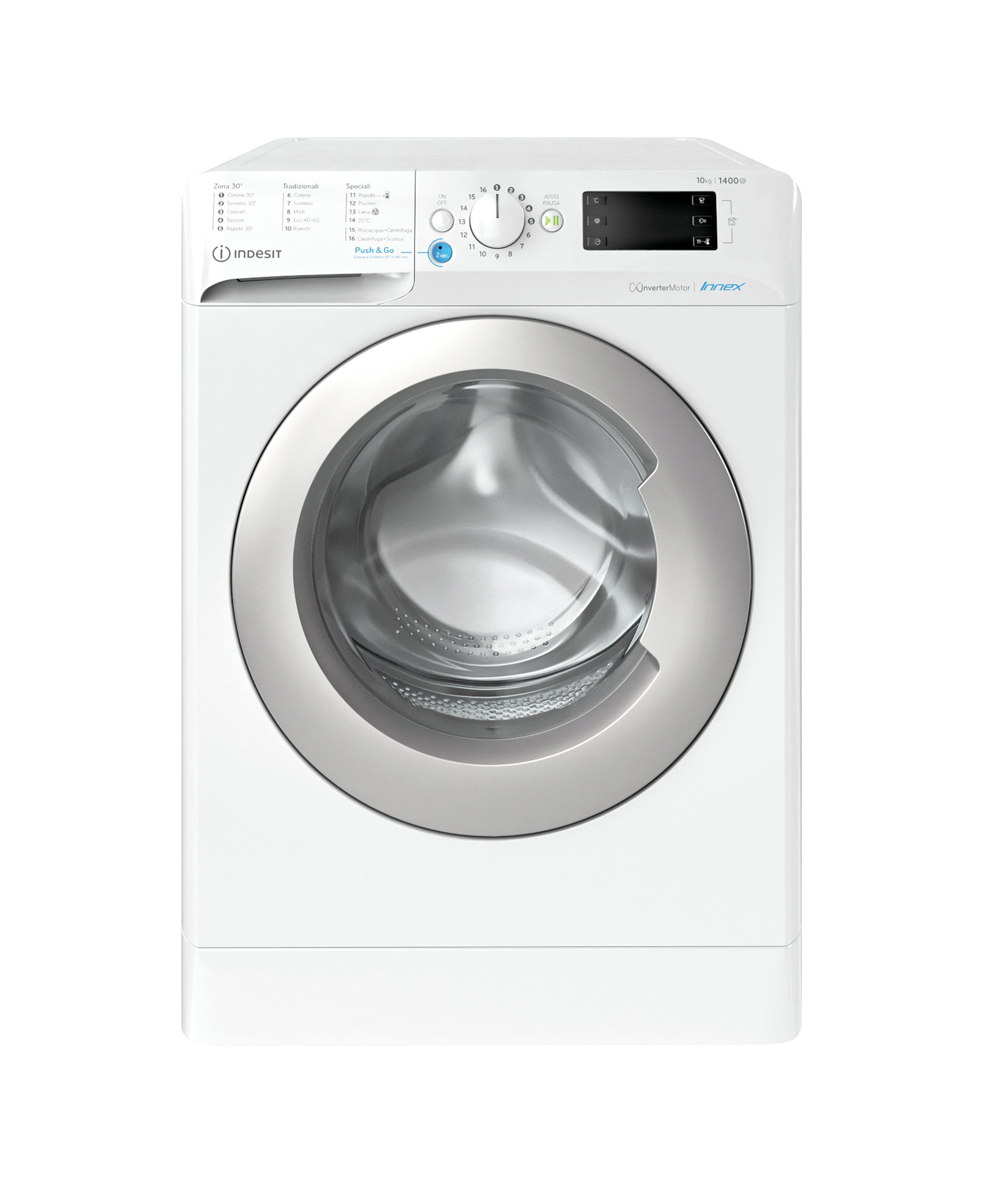 Image of Indesit BWE 101485X WS IT lavatrice