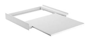 Superior kit sovrapposizione lavatrice + asciugatrice con ripiano 60kg - SUPSLW001