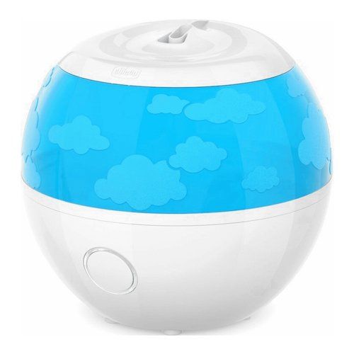 Aiuta a ristabilire il corretto livello di umidità della stanza. perfetto per notti serene, per il tuo bambino e per te. la tecnologia ad ultrasuoni d