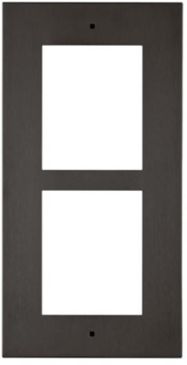 Ver frame for flush ins 2 mod black - 9155012B