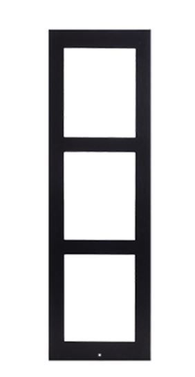 Verso frame surface 3 module black - 9155023B