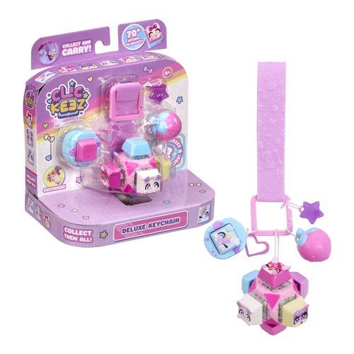 Set personaggi goliath 934323 008 clickeez deluxe keychain fidget cube