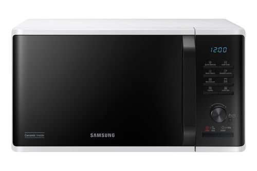 Samsung, Libera istallazione, Forno a Microonde Grill Advanced, MG2AK3515AW/ET, Cottura Croccante, Microonde + Grill 800 W + 1100 W, 23 L, 49l x 27,5h x 39p cm, Bianco-image
