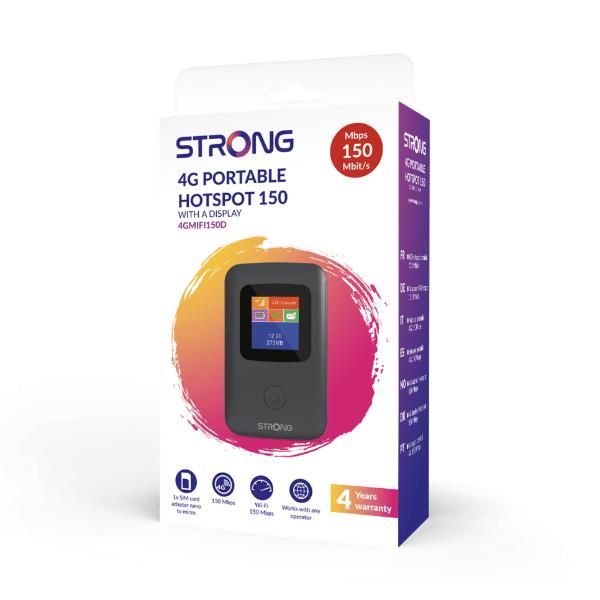 Router 4g wifi 150 con display - 4GMIFI150D