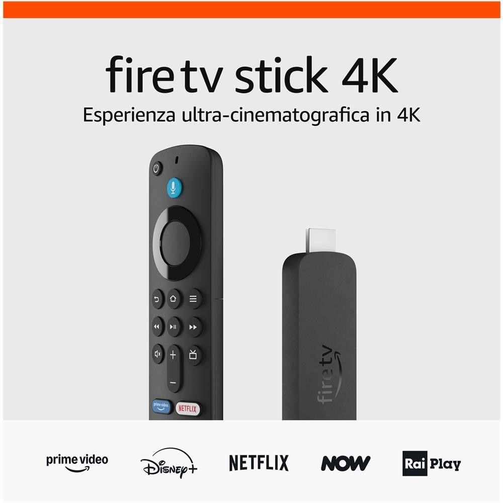 Amazon fire tv stick 4k contelecomando vocale - CL78171