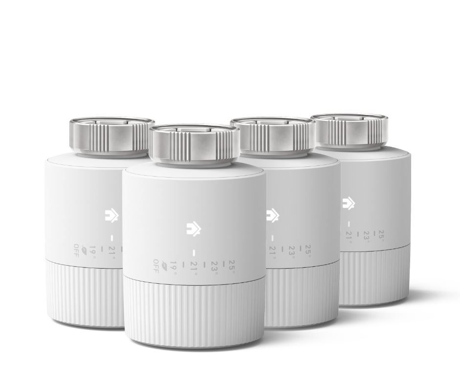 Set valvole termostatiche smart tado v3p-4srt01e-tc-ml basic quad srt