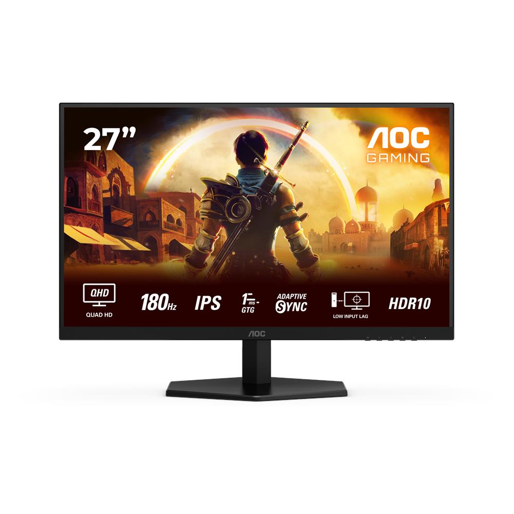 AOC G4 Q27G42XE Monitor PC 68,6 cm (27") 2560 x 1440 Pixel Quad HD Nero, Rosso