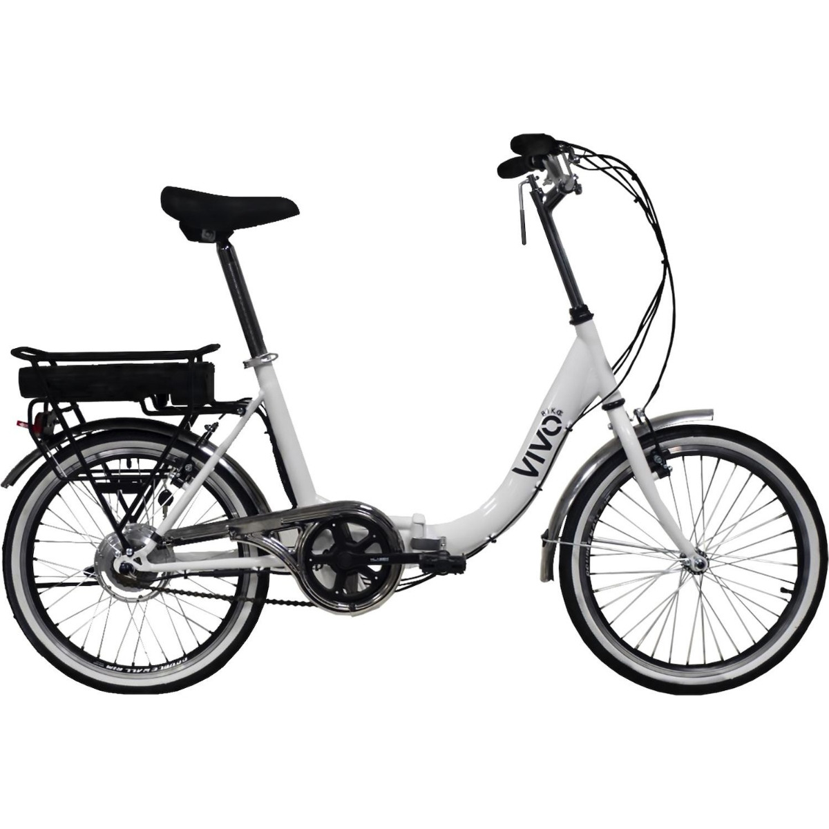 Image of E-Bike Vivo Fold VF20GRW Graziella White Bicicletta elettrica